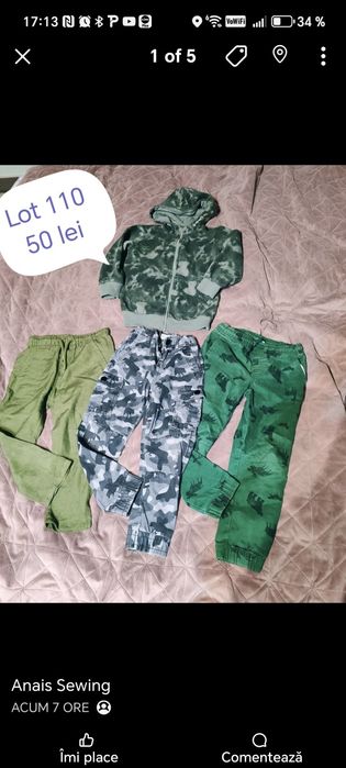 Lot de haine pentru băieți 110