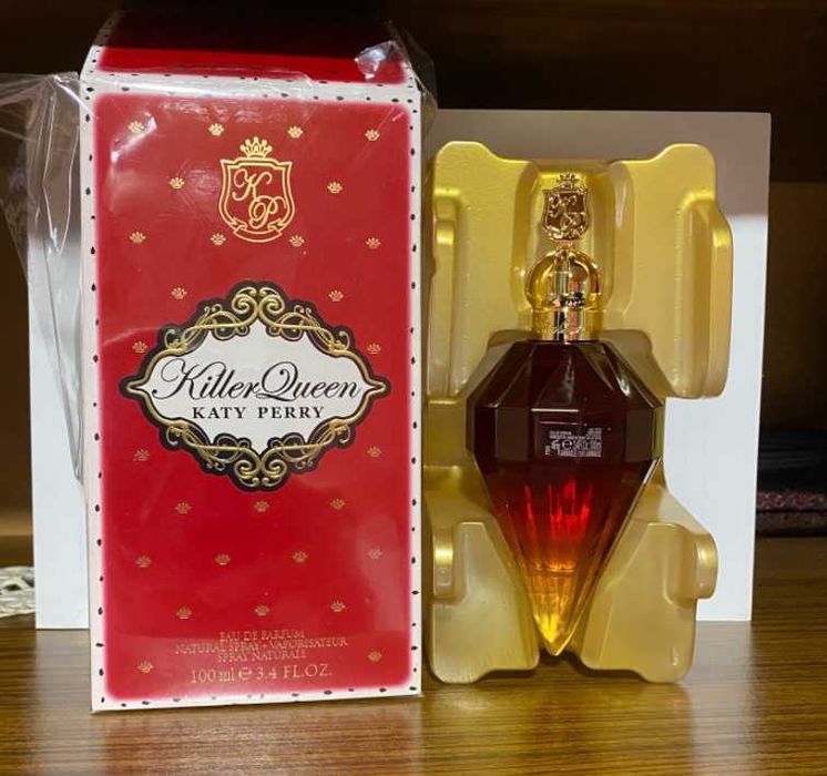 Парфюми: 1.Killer Queen Katy Perry 100 ml и 75 ml; 2.AJMAL VIOLA 75 ml и 3.C-THRU Black Beauty 75 ml