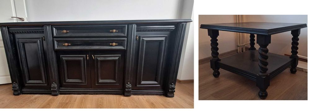 Ретро мебели - шкафове, скринове, витрини, маси и столове