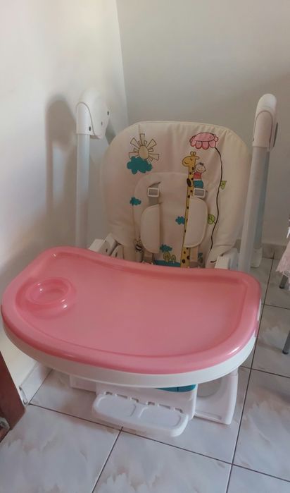 Scaun de masa pentru copii pliabil