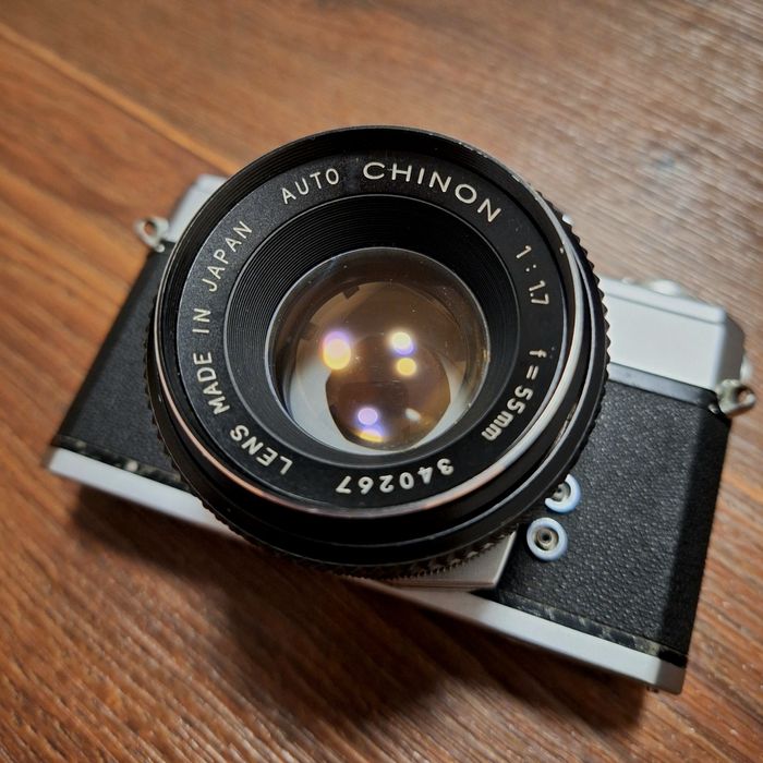 Лентов фотоапарат Fujica ST701 с обектив Chinon 55mm f1.7