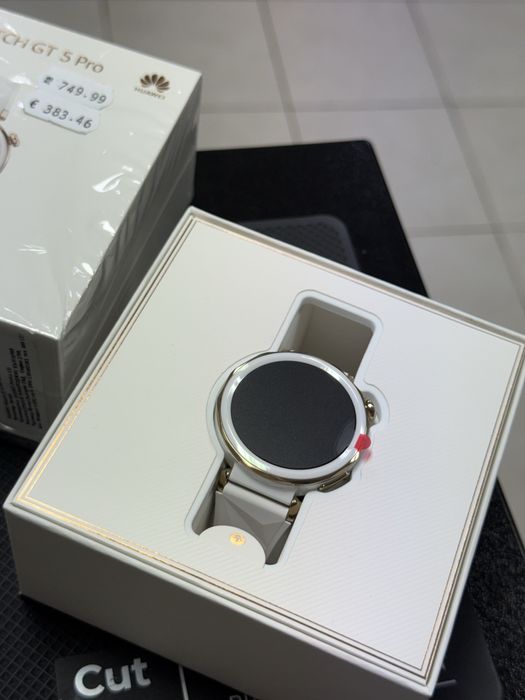 Huawei Watch GT 5 Pro,42mm,White *ЧистоНов*2г Гаранция*