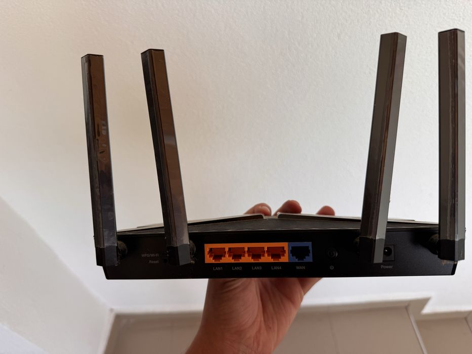 Мощен Wi-Fi 6 Рутер TP-Link Archer AX1800 (Gigabit, Dual-Band)