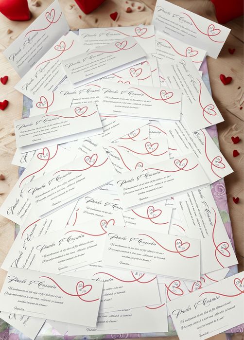 Invitatii si marturii nunta si botez