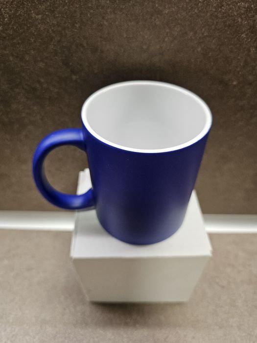 Термочувствителна "МАГИЧЕСКА" чаша- СИН МАТ!