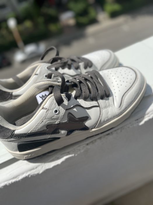 Bape Sta White Silver
