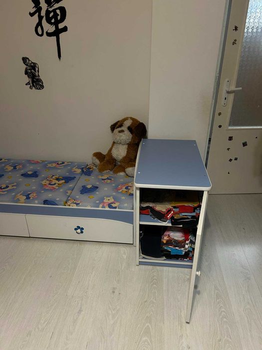 Легло за дете с кошче за бебе