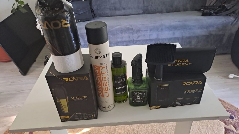 Set frizerie+produse