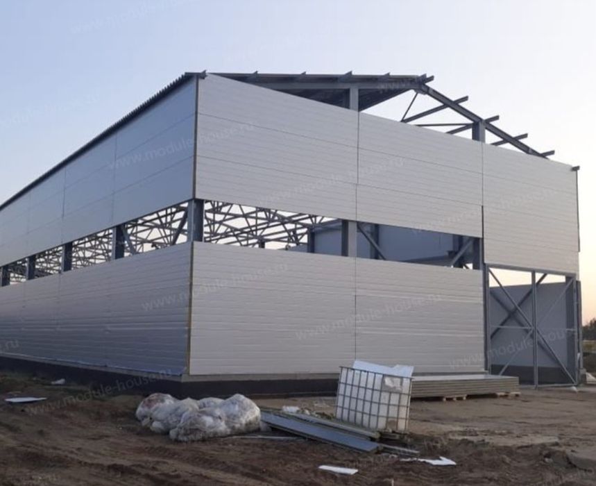 Сендвич панели ППУ/Мин.вата