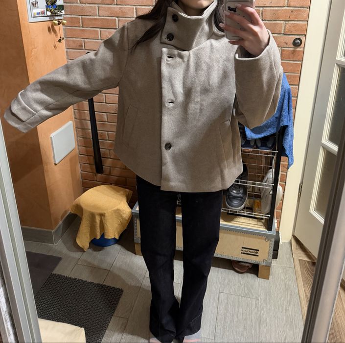 тренч жакет,укороченое пальто