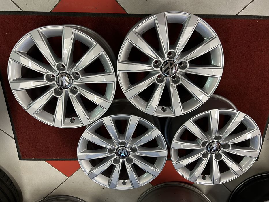 Джанти 16 цола 5 х112 за VW Passat Tiguan Golf 5 6 7 Caddy  T Roc Нови