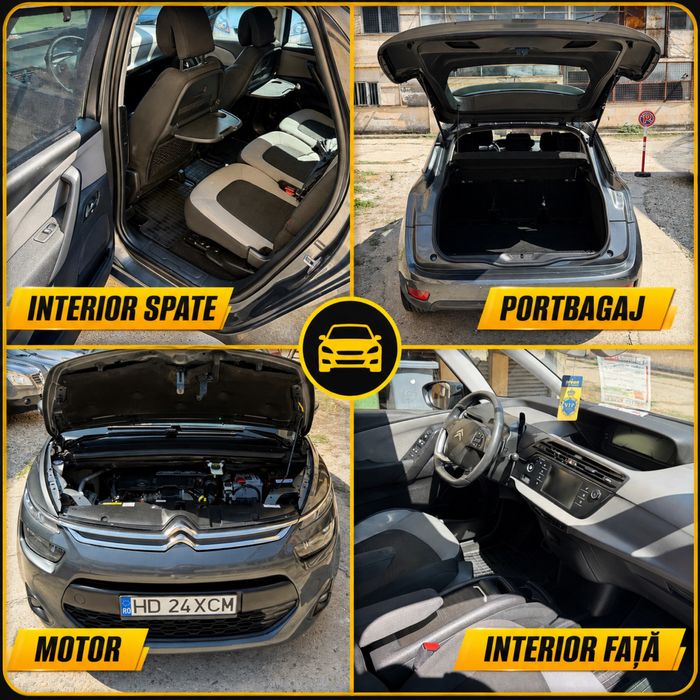 Citroën C4 Picasso 1.6 Diesel 116 CP / Automată Robotizată / 2 Chei / 340.000 KM