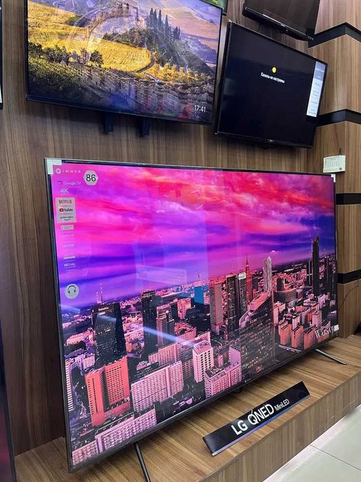 Телевизор IMMER 86 4K  QLED прошивка доставка бесплатный