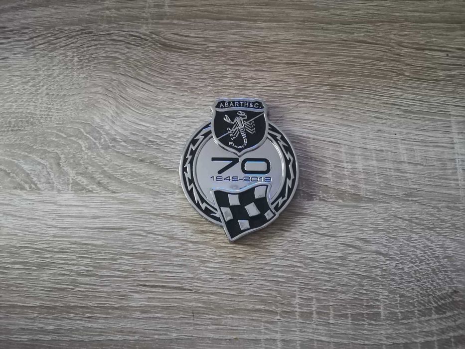 метална емблема Abarth 70th Anniversary