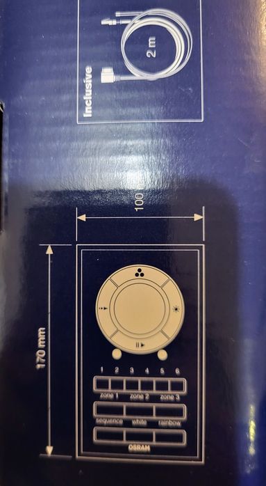Продавам LED RGB контролер на OSRAM под DMX на 24V