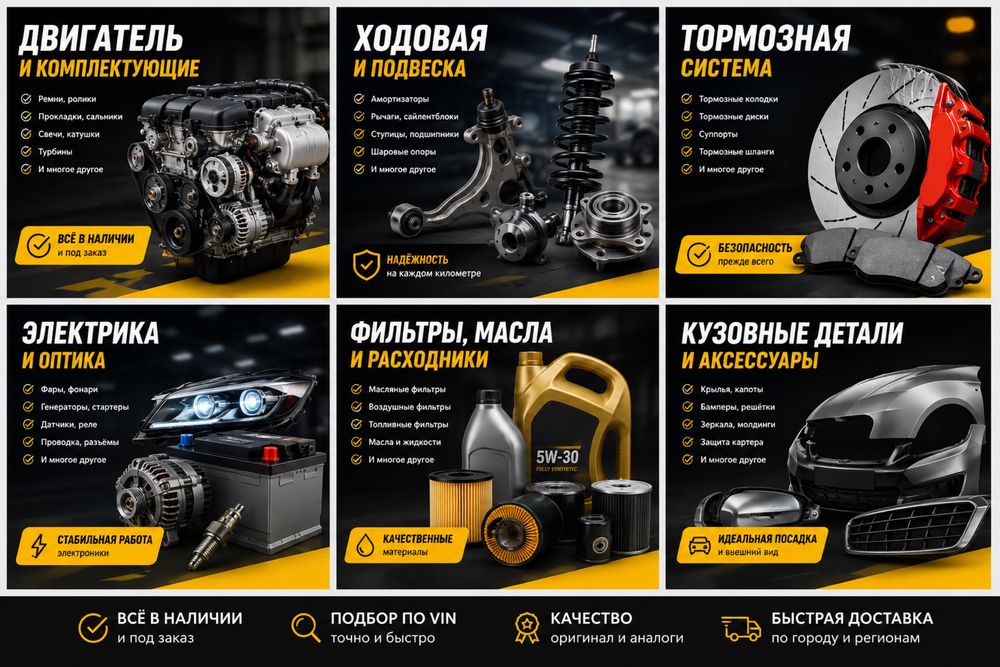 Автозапчасти на иномарки