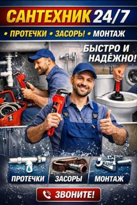 сантехник ташкент 24/7 — ремонт котлов, засоров и сантехники | срочный