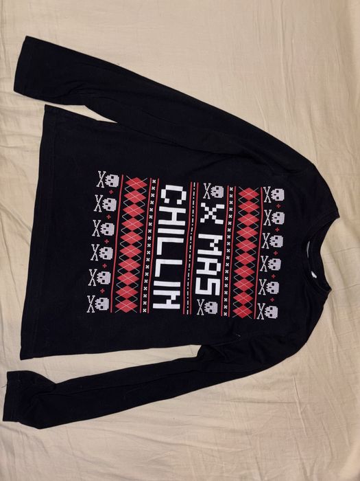 Bluza baiat, marime 146-152, motiv de Craciun