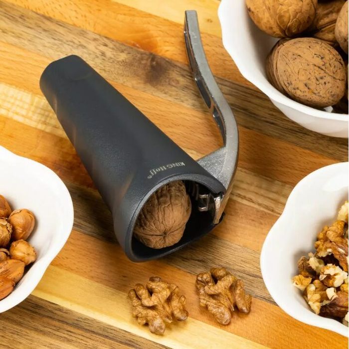 Spargator de nuci manual gri, Kinghoff
