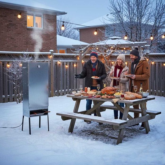 Afumatoare Carnat Carne Branza Peste Alimente Clisa 110x29x47cm  SV