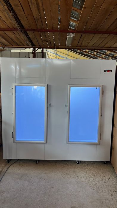 Vitrina frigorifica/ camera frigorifica dubla cu roti