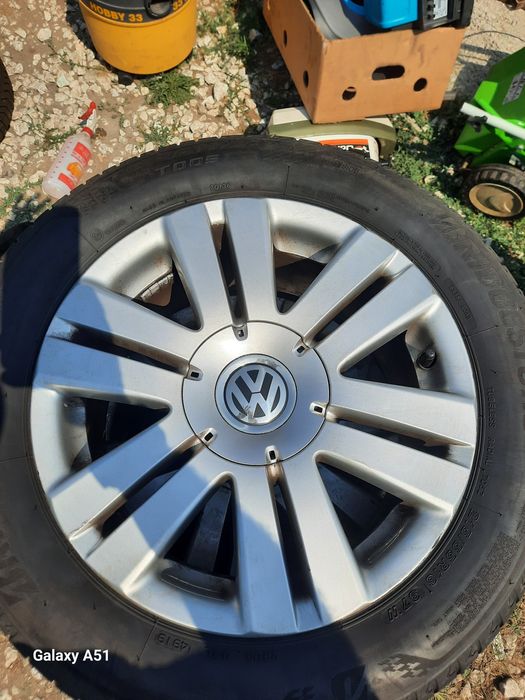 Ляти джанти с гуми 5×112,16цола