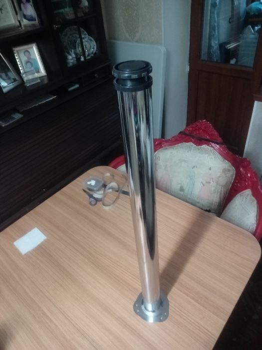 Барная ножка,хром.