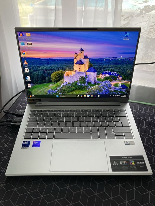 Laptop Acer Aspire 14 AI OLED (Nou cu Garantie) - Intel Ultra 5, 16GB RAM DDR5, 512GB SSD