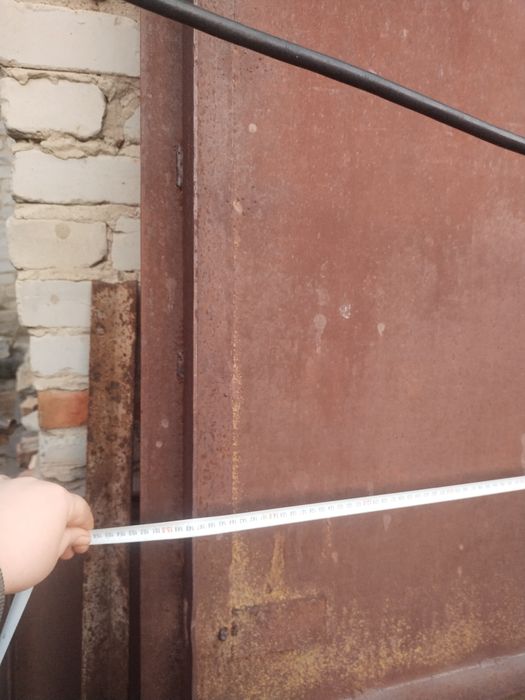 Продам металлический ворота 2,5х2 м