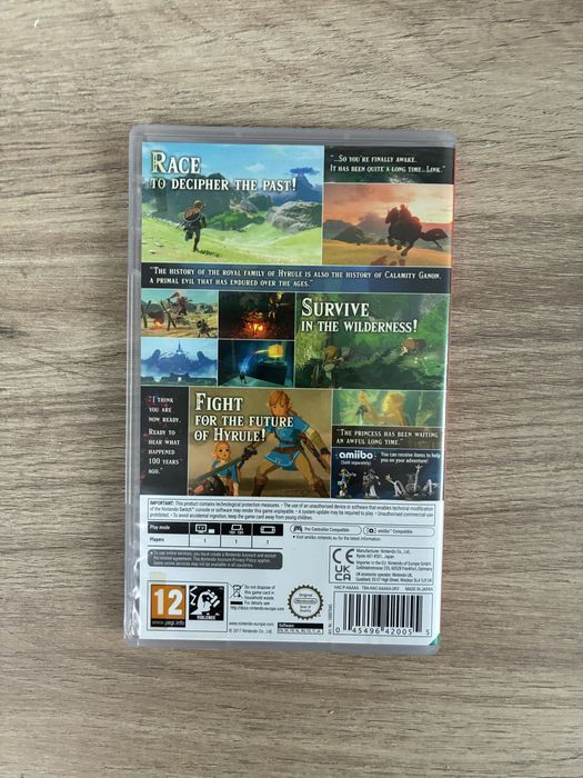 The legend of zelda breath of the wild pentru nintendo switch in stare ca noua