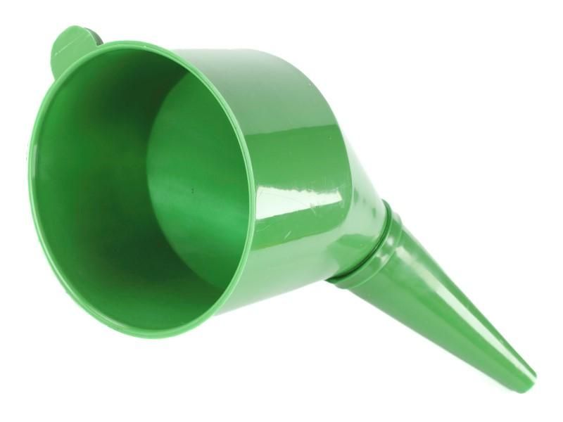 фуния за гориво amio, пластмасова, крива, с мрежест филтър, ...