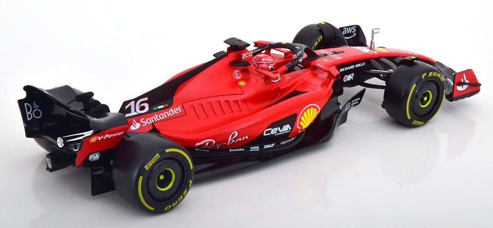 Macheta auto Ferrari SF23 #16 F1 2023 Charles Leclerc  1:18 Bburago