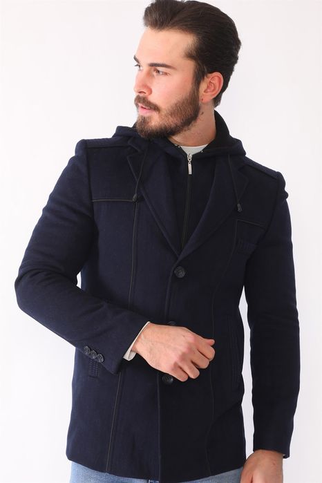 Спортно-елегантно мъжко палто в Л размер