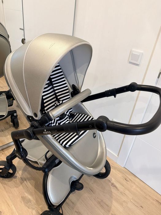 Carucior Mima Xari Argintiu+Scoica Cybex Platinum