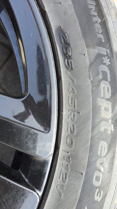 Jante originale VW Touareg III R20 Nevada Black