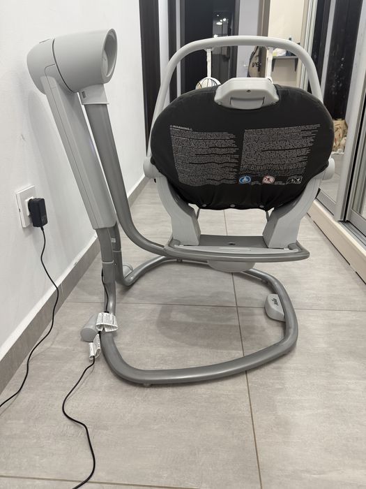 Leagan bebelusi- Balansoar și Leagăn Electric Joie Serina 2 în 1 Rotativ – Ca Nou