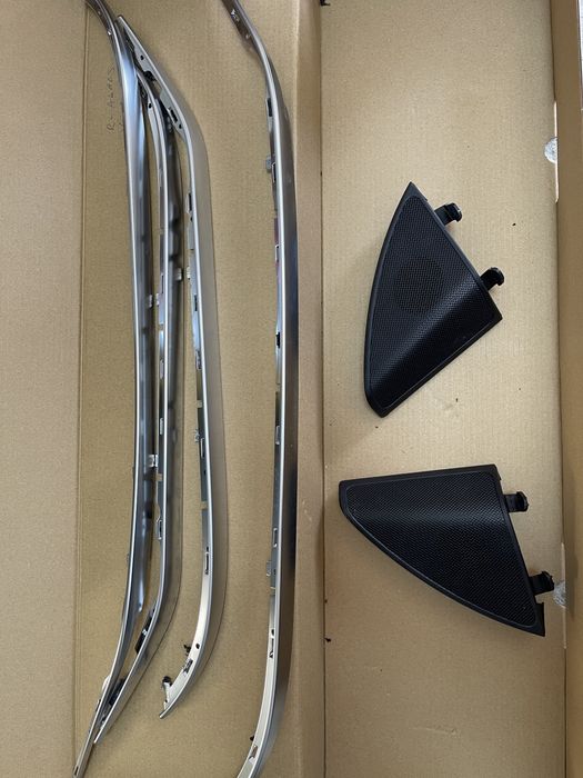 Tweeter Stanga + Dreapta Mercedes W205 A205 720 01 Originale + Cadou- pachetul de ornamente uși