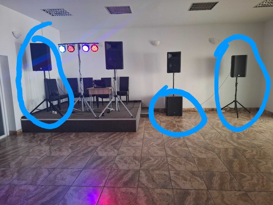 Boxe the box pro,subwoofer behringer si mixer