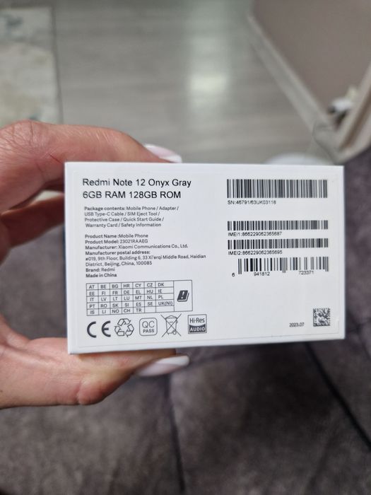 Redmi note 12 смартфон