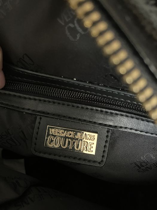 Rucsac de piele ecologica Versace Jeans Couture