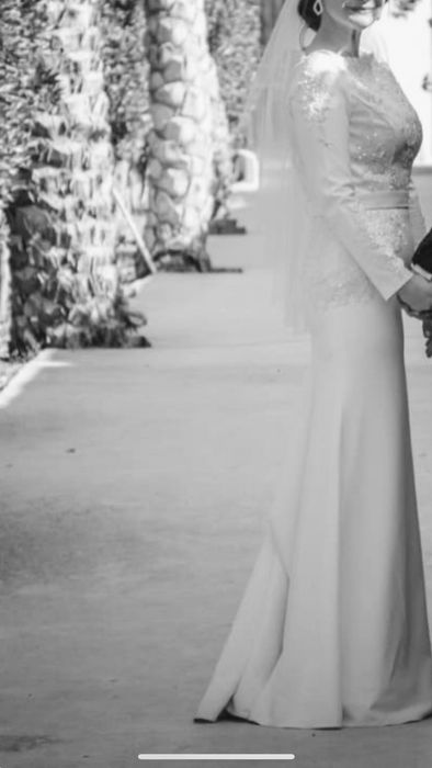 Rochie mireasă alb unt/ivoire, brand Style Up by Luminița Ungureanu