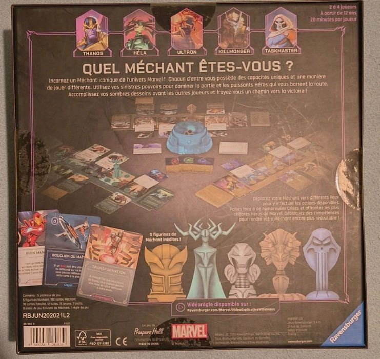 Board games Marvel Villainous: Infinite Power (FR)