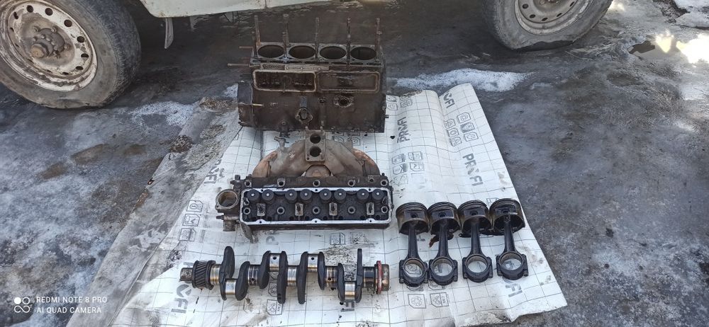 Сотка мотор ГАЗ УАЗ на разбор
