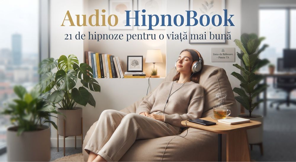 Pachet Audio HipnoBook: 21 de Hipnoze pentru o Viață Mai Bună Redescoperă Echilibrul | Eliberare de Stres și Anxietate | Obiceiuri Sănătoase