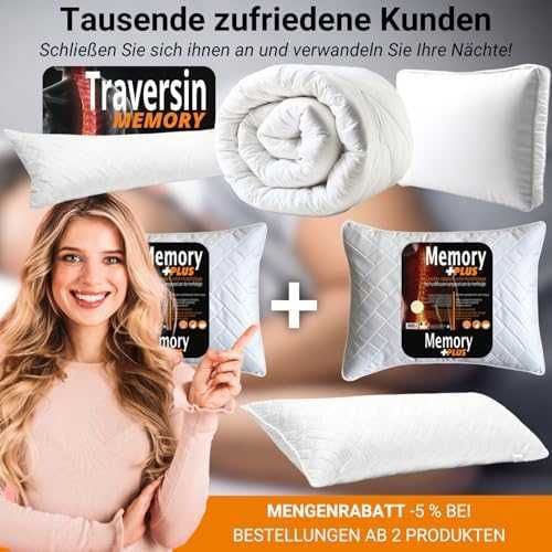 Ергономична Memory Foam възглавница за врат 40x60 см