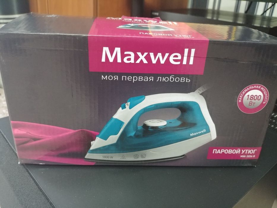 Продаю паровой утюг Maxwell MW-3056B