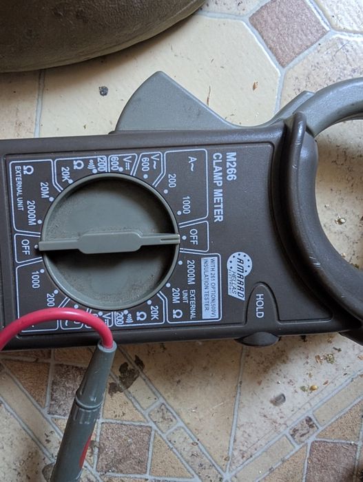 Instrument măsură clampmetru electricieni