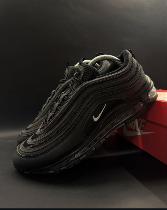 Nike Air Max 97 Black Metallic Silver 40,41,42,44,45,46