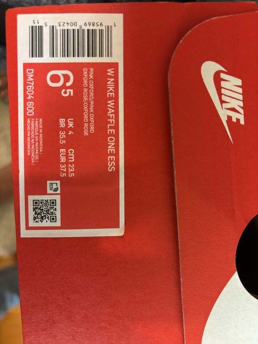 Nike Waffle One ROSE BLANC