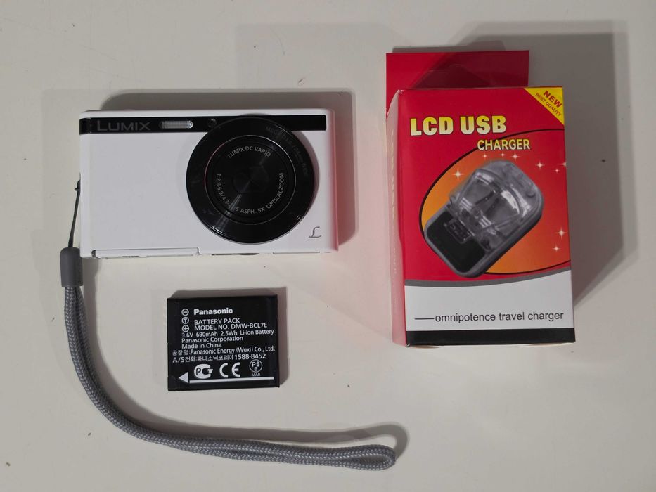Y2K Aparat foto digital compact Lumix DMC XS1 16.1MP 5xZoom